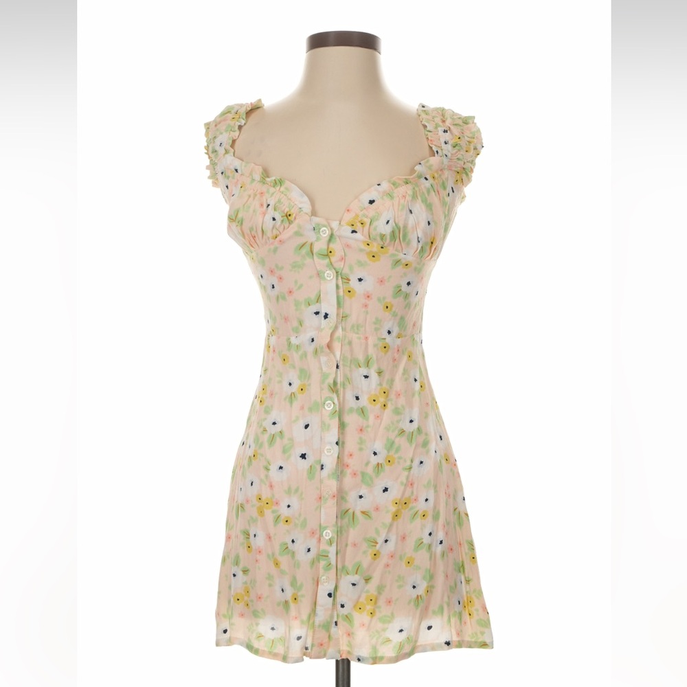 With Jéan Isabell Dress in Pansé Rosa print - Size XS - Picture 5 of 16